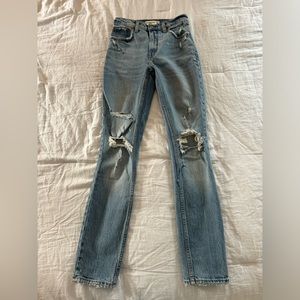 Abercrombie The Skinny High Rise (Worn Once)